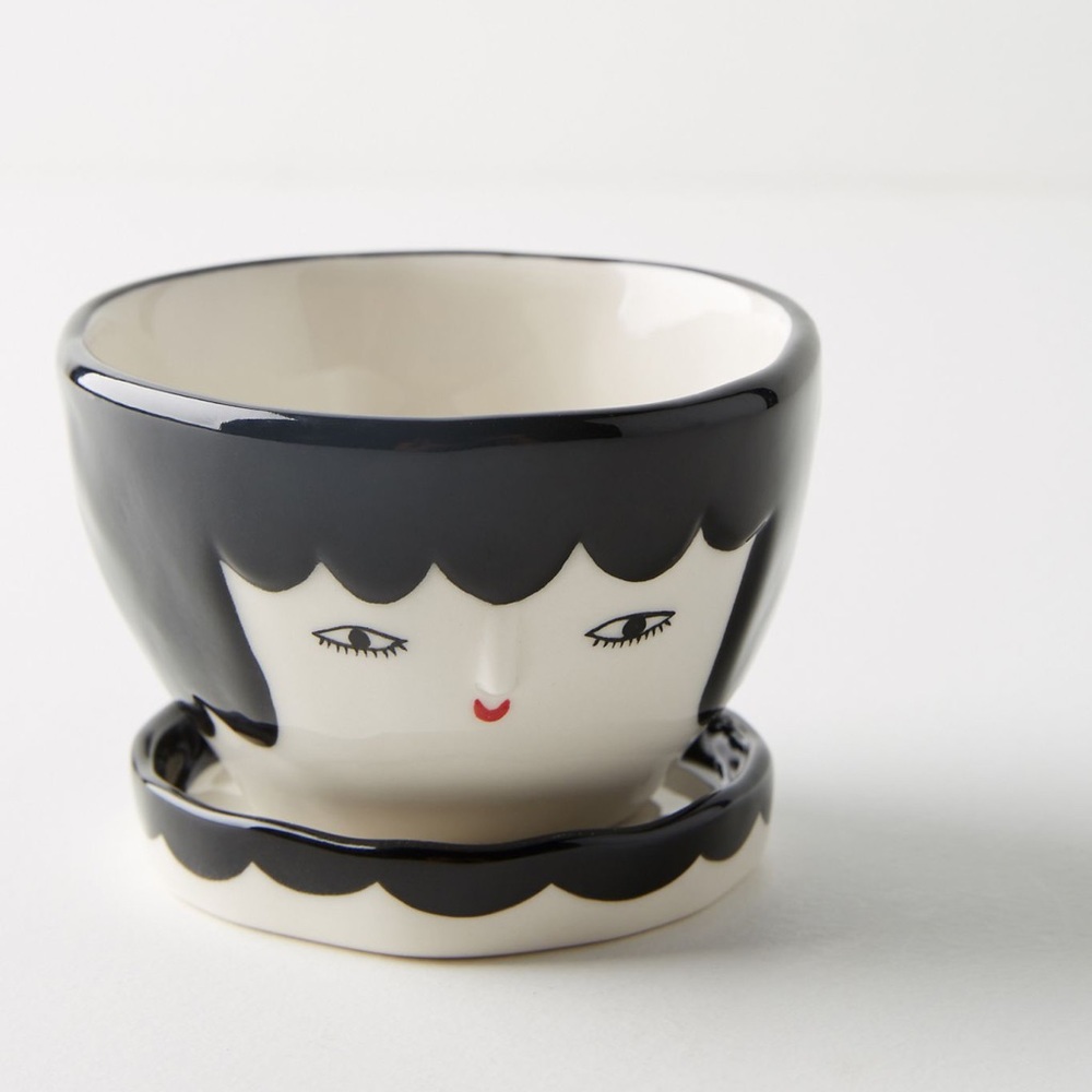 NWT Anthropologie Face Pot